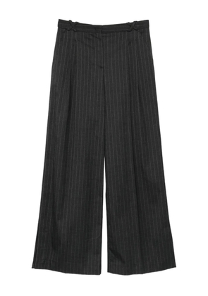 The Garment pinstripe pleat-detail trousers - Grey