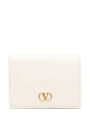 Valentino Garavani Compact VLogo leather wallet - White