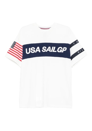 Tommy Hilfiger x U.S. Sail GP graphic-print T-shirt - White