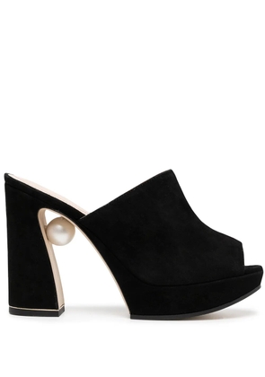 Nicholas Kirkwood 105mm Annabel sandals - Black