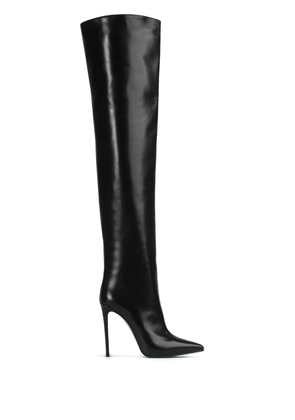 Le Silla Eva 120mm thigh-high leather boots - Black