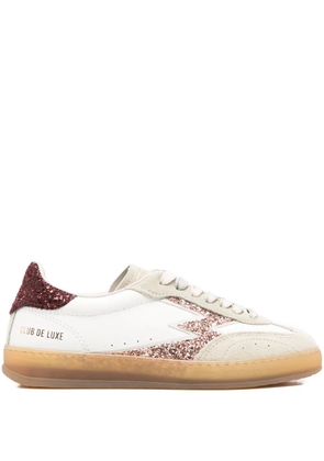 MOA CONCEPT Club glitter-detail sneakers - White