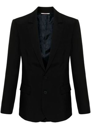 Valentino Garavani single-breasted wool blazer - Black