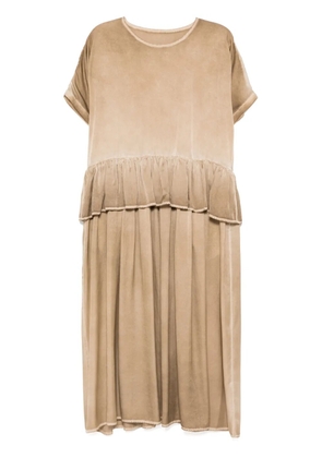 Uma Wang Abril dress - Brown