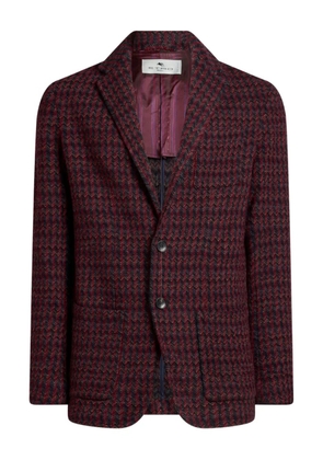 ETRO striped blazer - Red