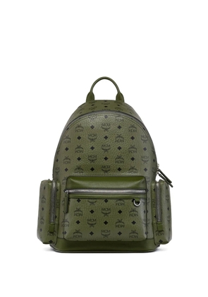 MCM medium Stark Visetos monogram backpack - Green