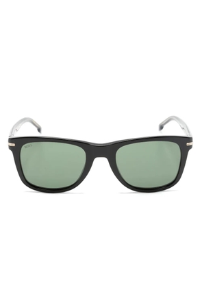 BOSS square-frame tinted sunglasses - Black