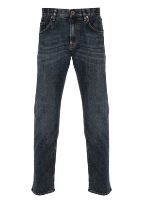 Eleventy stonewashed slim cut jeans - Blue