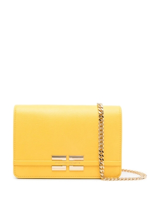 Elisabetta Franchi chain-strap shoulder bag - Yellow