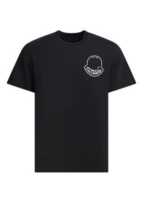 Moncler logo-print cotton T-shirt - Black