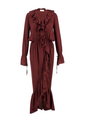Saint Laurent silk dress - Red
