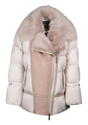 Moorer Yoss-KS3 puffer jacket - Neutrals