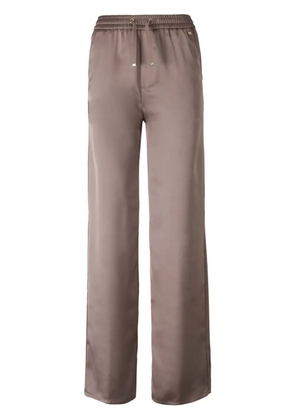 Herno satin trousers - Brown