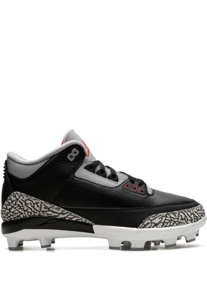 Jordan Air Jordan 3 Retro 'Black/Fire Red/Cement Grey/White' cleats