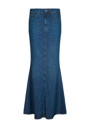 DONDUP flared denim skirt - Blue