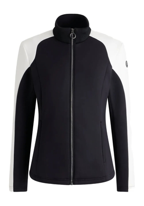 Fusalp colour-block ribbed-collar ski jacket - Black