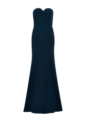 Jenny Packham Lust strapless maxi dress - Blue