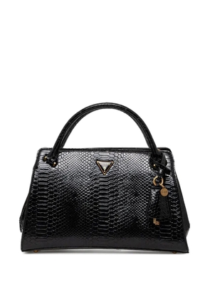 GUESS USA logo-plaque tote bag - Black
