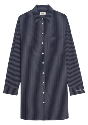 Zadig&Voltaire Rorning Pop mini dress - Blue