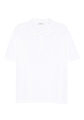 FRAME short-sleeve polo shirt - White