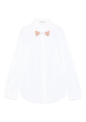 Dorothee Schumacher embellished-collar shirt - White