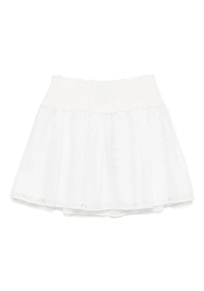 HILL HOUSE HOME Delphine mini nap skirt - White