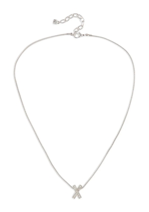 Nina Ricci Pre-Owned 1990s pre-owned rhodium-plated necklace - Silver