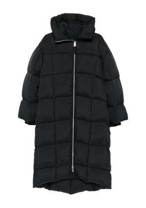 Thom Krom quilted zip-front coat - Black