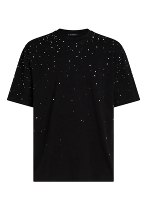 Karl Lagerfeld rhinestone-embellished T-shirt - Black
