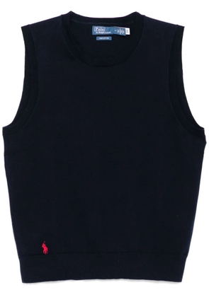 Polo Ralph Lauren logo-embroidered tank top - Blue