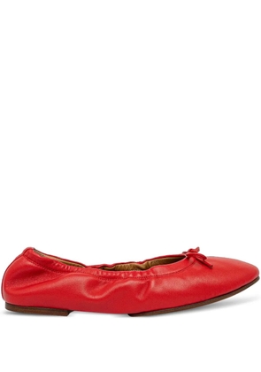 Polo Ralph Lauren The Pony ballerina shoes - Red