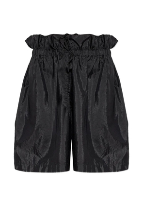 Jil Sander ruffled shorts - Black