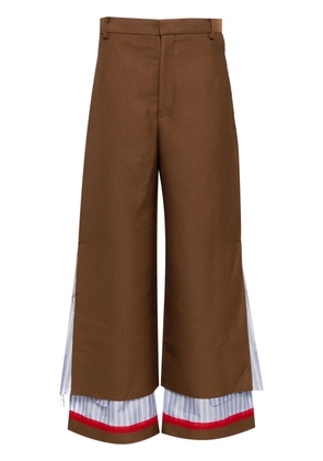 Undercover Kasane pants - Brown