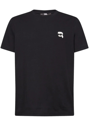 Karl Lagerfeld Ikon-print T-shirt - Black