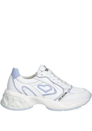 Love Moschino panelled sneakers - White