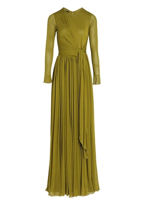 Giambattista Valli draped maxi dress - Green