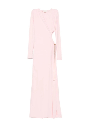 Danamé chain-embellished cut-out maxi dress - Pink