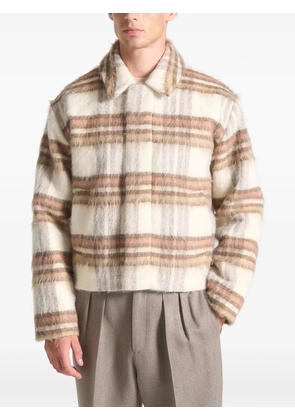 Manière De Voir checked jacket - Neutrals