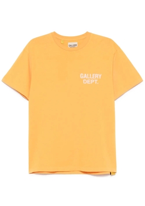 GALLERY DEPT. logo-print T-shirt - Orange