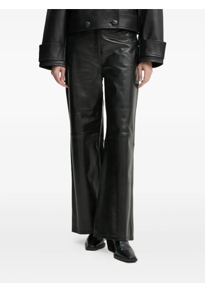 STAND STUDIO leather trousers - Black