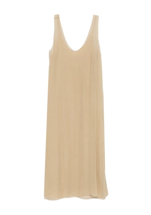TOTEME slip midi dress - Neutrals