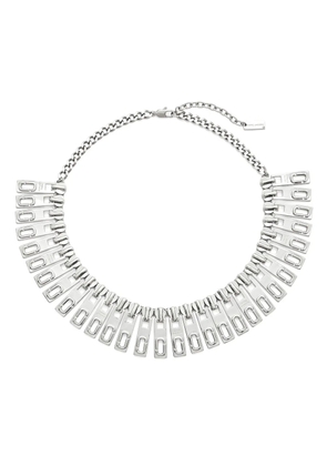 Marc Jacobs The J Marc Zipper necklace - Silver