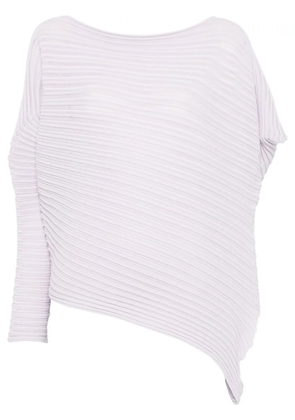 Issey Miyake Stream blouse - Purple