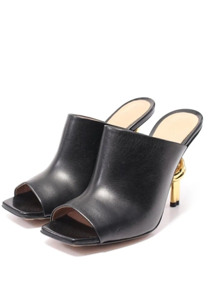 Bottega Veneta Pre-Owned 105mm knotted-heel sandals - Black