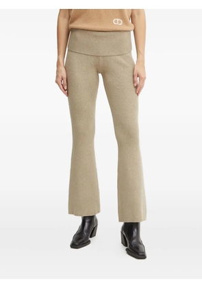 GUESS USA ribbed trousers - Neutrals