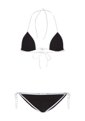 Valentino Garavani VLogo Signature halterneck bikini - Black