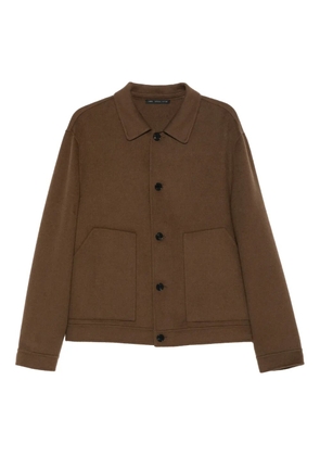 Low Brand button-up jacket - Brown