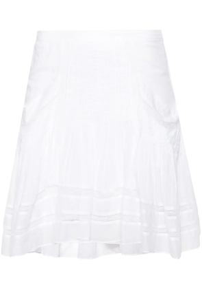 MARANT ÉTOILE Giuliani mini skirt - White