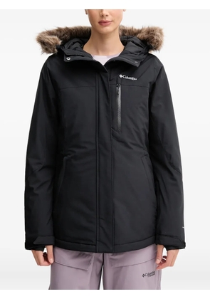 Columbia logo-print ski jacket - Black