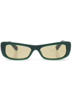 Jacquemus x Linda Farrow Les Lunettes Capri sunglasses - Green